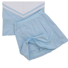 Load image into Gallery viewer, Powder Blue Cheer Uniform (Built In Shorts)
