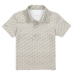 Boys Antlers Polo by Properly Tied