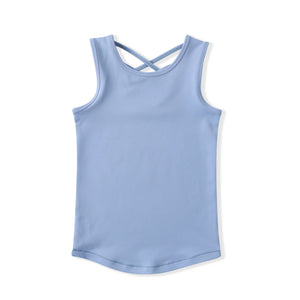 Blue Active Wear Tank by Swoon Baby