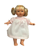 Load image into Gallery viewer, 10” Small Dolls: Pink Smocked Dress by Rosalina
