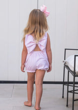Load image into Gallery viewer, Lottie Pink Gingham Knit Bloomer/Banded Short Set by James &amp; Lottie
