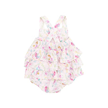 Load image into Gallery viewer, Mermaids Ruffle Sunsuit by Angel Dear
