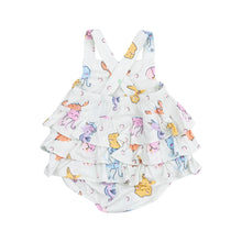 Load image into Gallery viewer, Cutie Sea Creatures Ruffle Sunsuit by Angel Dear
