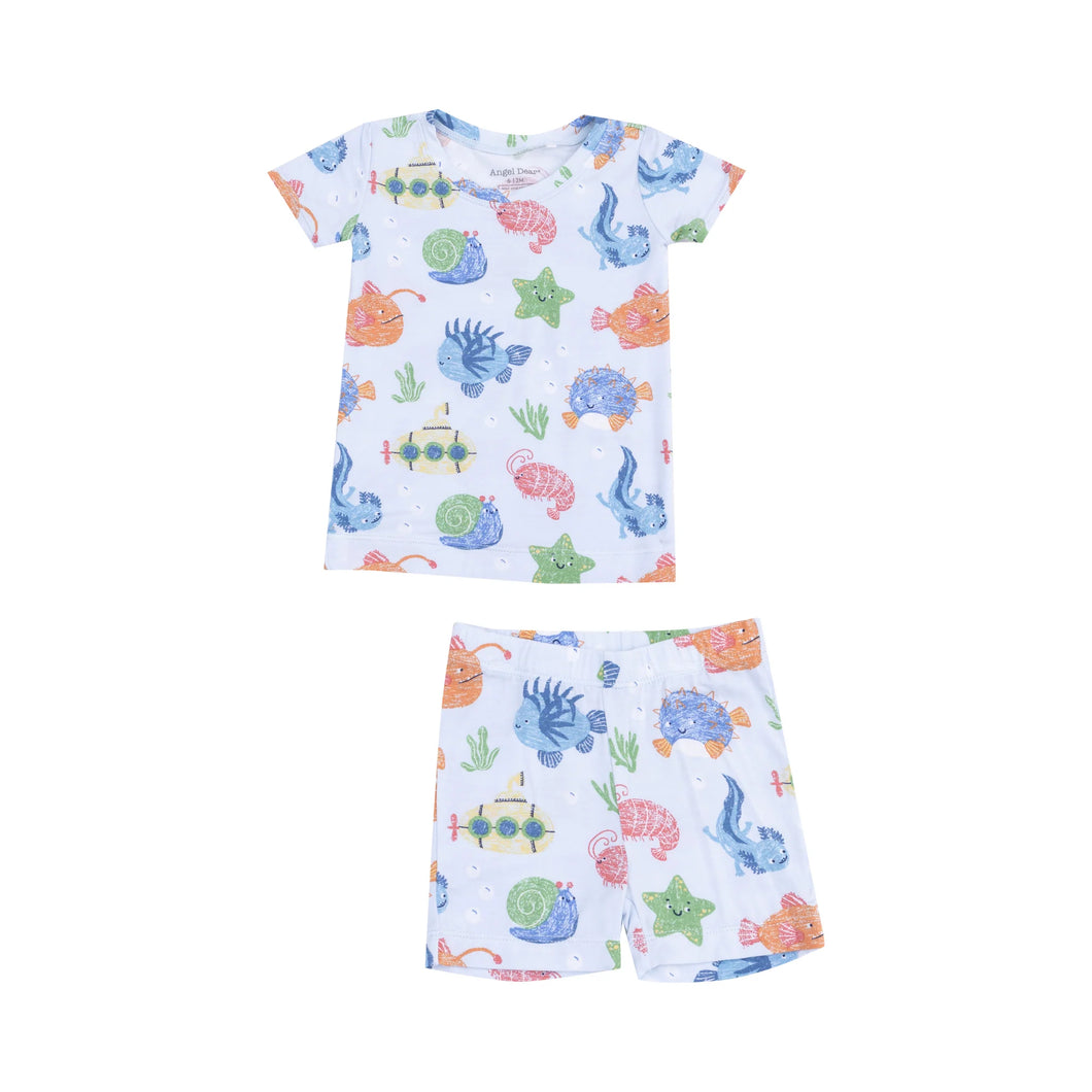 Cute Ocean Creatures Loungewear Set by Angel dear