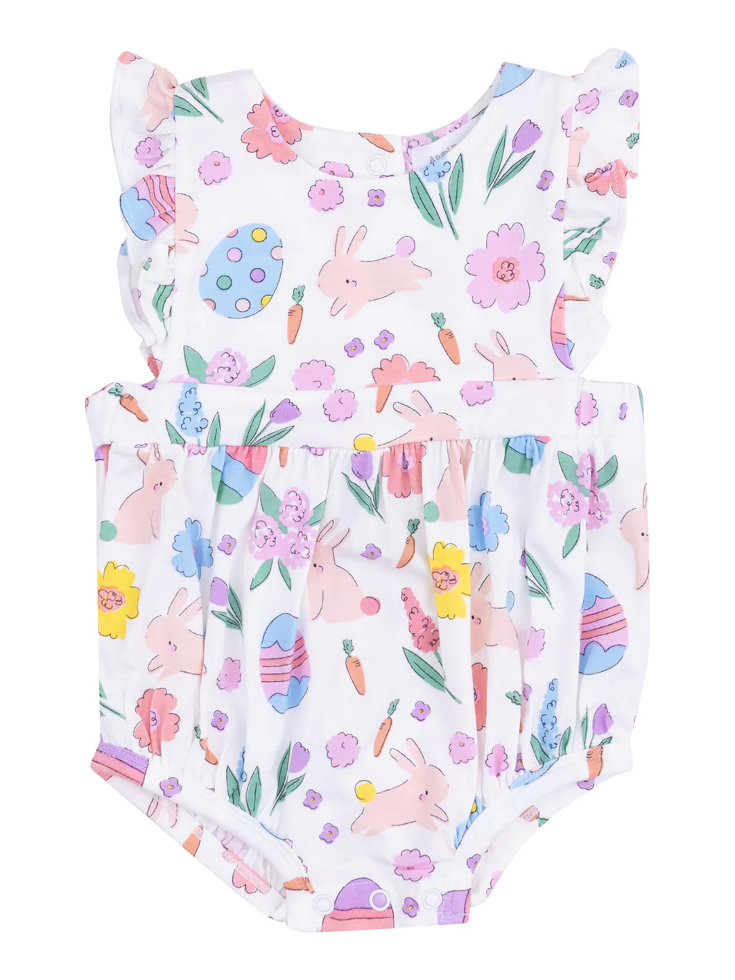 Pink Easter Bunnies Sunsuit by Angel Dear