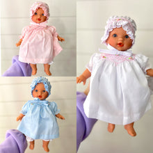 Load image into Gallery viewer, Rosalina 10" Bonnet Doll (3 Smocked Dress Colors)

