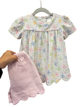 Load image into Gallery viewer, Bow Scalloped Short Set
