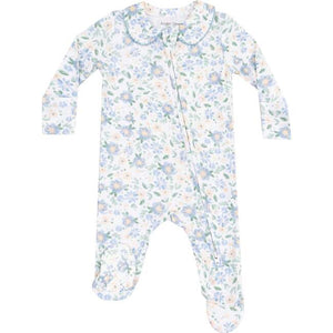 Baby Veronical Floral Peter Pan Footie by Angel Dear