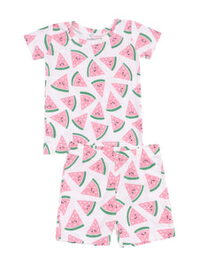 Watermelon Hearts Loungewear Short Set by Angel Dear