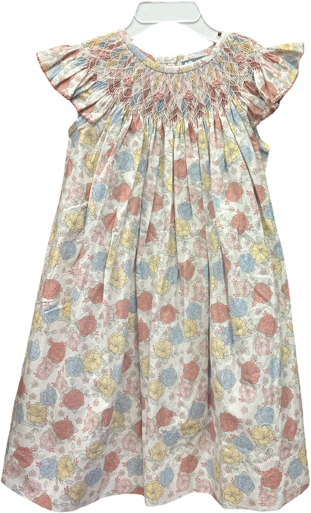 Multicolor Floral Bishop Dress by Three Sisters