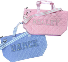 Load image into Gallery viewer, BALLET/DANCE Quilted Bag
