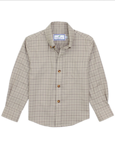 Boys Woodland Sportshirt Wheat Field by Properly Tied