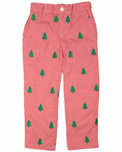 Load image into Gallery viewer, Christmas Wreaths Embroidered Pants by Smockingbird
