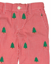 Load image into Gallery viewer, Christmas Wreaths Embroidered Pants by Smockingbird

