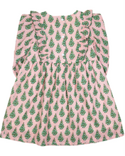 Load image into Gallery viewer, Vintage Ceramic Christmas Tree Dress by Smockingbird
