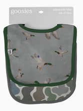 Load image into Gallery viewer, Mallards Ducks &amp; Camo Bib Set by Goosies
