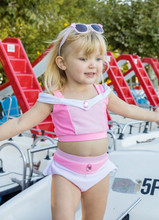 Load image into Gallery viewer, Sleeping Cutie Swim Suit by Great Pretenders
