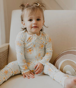 You Are My Sunshine Zip Romper