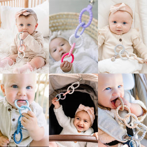 Cutie Clinks Teether: 8 options