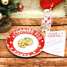 Load image into Gallery viewer, Milk &amp; Cookies for Santa Set
