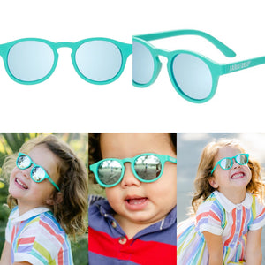 Polarized Sunseeker: Mirrored Lens Babiator Sunglasses