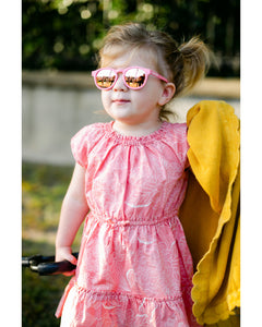 Polarized Starlet: Mirrored Lens Babiator Sunglasses