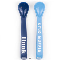 Load image into Gallery viewer, Hunk &amp; Stud Muffin Spoon Set
