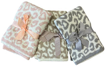 Load image into Gallery viewer, Pink Leopard Barefoot Dreams Blanket Dupe
