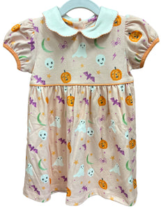 Pink & Spooky Pima Dress by Charming Mary
