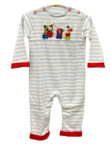 Christmas Train Romper by Squiggles