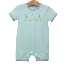Load image into Gallery viewer, Sailboat Romper by Trotter Street Kids

