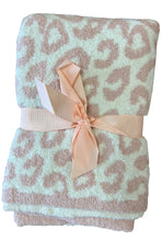 Load image into Gallery viewer, Pink Leopard Barefoot Dreams Blanket Dupe
