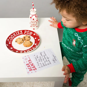 Milk & Cookies for Santa Set