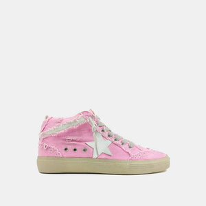 Pink Canvas Sneaker by ShuShop (Tween Sizes 13-Y5)