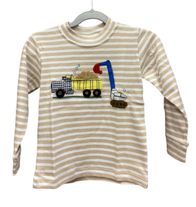 Tan Construction LS Shirt by Squiggles