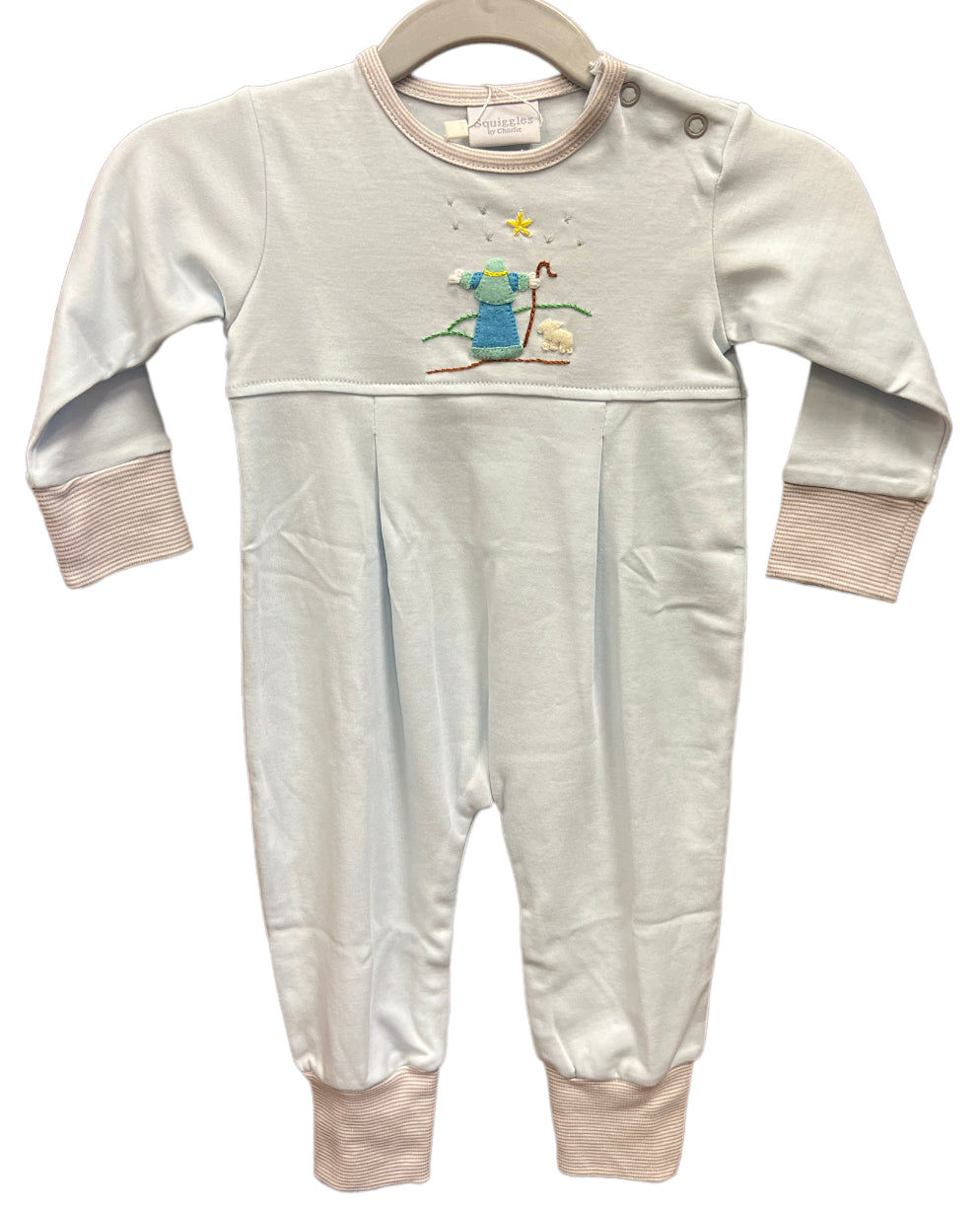Sweet Nativity Romper by Squiggles